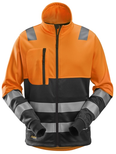 Snickers 8035 Allroundwork High-Vis Jack Met Rits Klasse 2