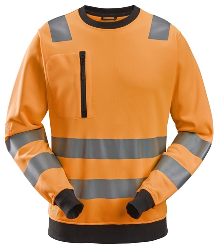 Snickers 8037 Allroundwork High-Vis Sweatshirt Klasse 2/3