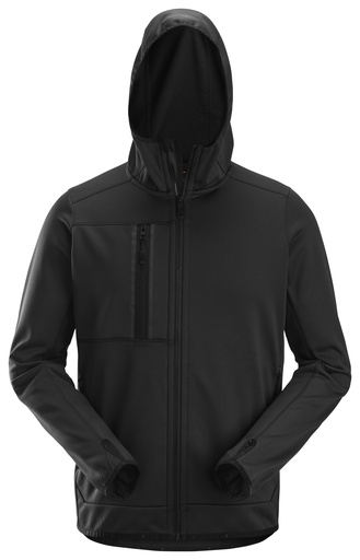 Snickers 8058 Allroundwork Fleece Hoodie Met Rits