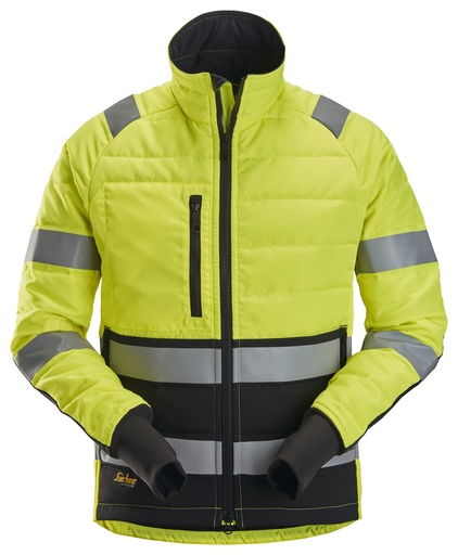 Snickers 8134 Allroundwork High-Vis Licht Gewatteerd Jack Klasse 2