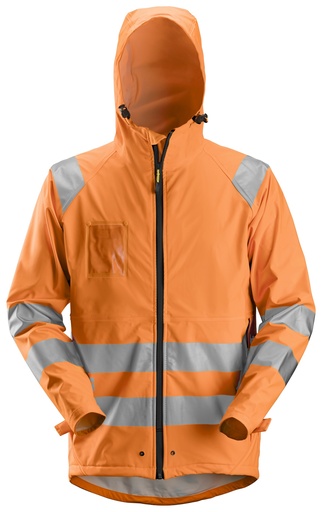 Snickers 8233 Regenjack Pu High Visibility Klasse 3