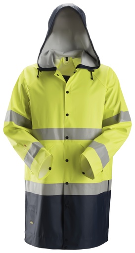 Snickers 8261 Protecwork Regenjack Pu High-Vis Klasse 3