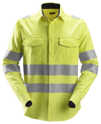 Snickers 8565 Protecwork Lasshirt Met Lange Mouwen High-Vis Klasse 3