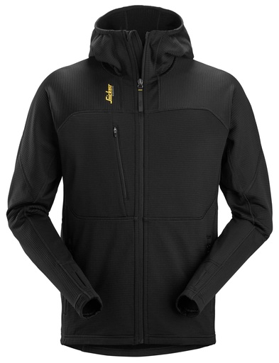 Snickers 9420 Thermal Body Mapping Fleece Hoodie Met Rits