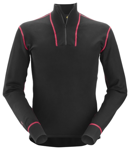 Snickers 9462 Protecwork Wollen Shirt Met Lange Mouwen En Rits