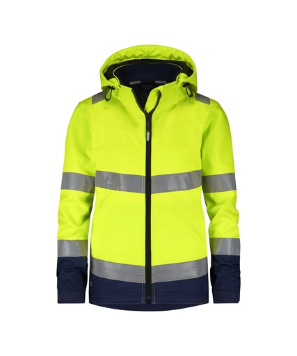 Dassy Malaga Women Hogezichtbaarheidssoftshelljas