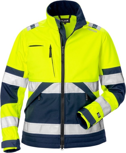 Fristads High Vis Softshelljack Dames Klasse 2 4183 Wyh