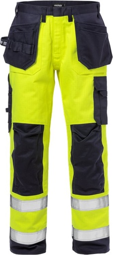 Fristads Flame High Vis Werkbroek Klasse 2 2584 Flam