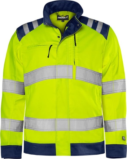 Fristads High Vis Green Jack Klasse 3 4067 Gplu