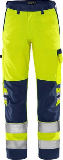 Fristads High Vis Green Broek Klasse 2 2651 Gplu