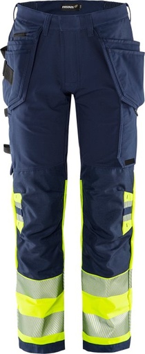 Fristads High Vis Green Werkbroek Stretch Klasse 1 2643 Gstp