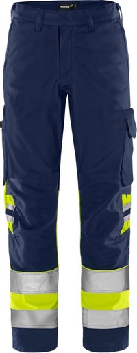 Fristads High Vis Green Broek Klasse 1 2649 Gplu