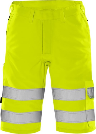 Fristads High Vis Green Korte Broek Klasse 2 2650 Gplu