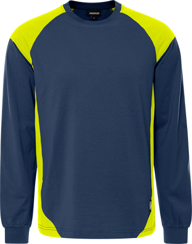 Fristads Heavy T-Shirt Lange Mouw 7071 Gtm