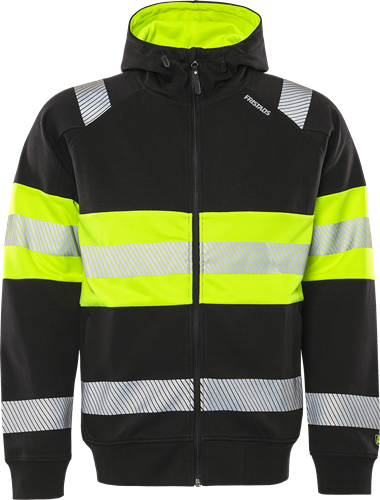 Fristads High Vis Sweater Met Capuchon Klasse 1 7532 Gkc