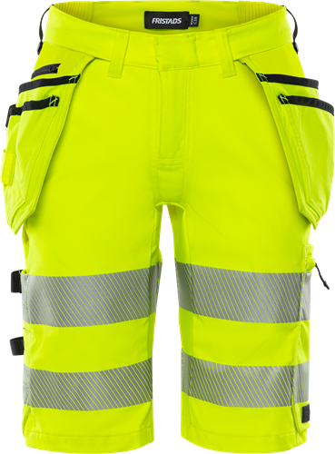 Fristads High Vis Stretch Damesshorts Klasse 1 2667 Gstp