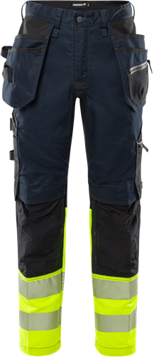 Fristads High Vis Craftsman Stretchbroek Klasse 1 2906 Gwm
