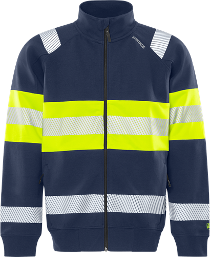 Fristads High Vis Sweatjack Klasse 1 7531 Gkc