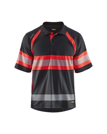Blaklader 3338 Uv-Poloshirt High Vis Klasse 1