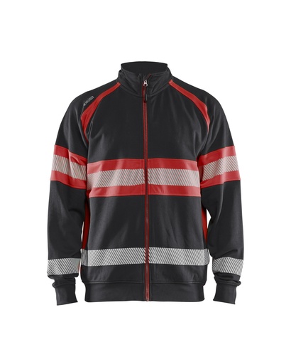 Blaklader 3551 Sweatshirt Met Rits High Vis