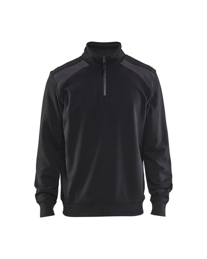 Blaklader 3353 Sweatshirt Bi-Colour Met Halve Rits