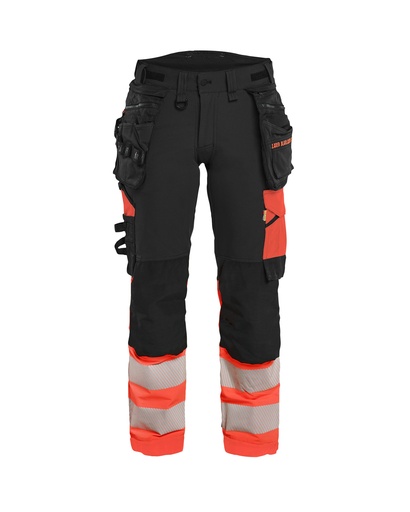 Blaklader 7025 Dames High Vis Werkbroek 4-Weg Stretch