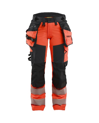 Blaklader 7022 Dames High Vis Werkbroek 4-Weg Stretch