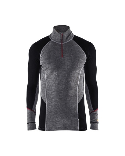 Blaklader 4699 Onderhemd Zip-Neck 100% Merino Xwarm