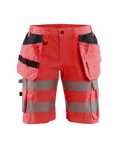 Blaklader 7186 Damesshort High Vis Met Stretch