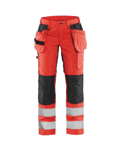 Blaklader 7163 Dames Werkbroek High Vis Met Stretch