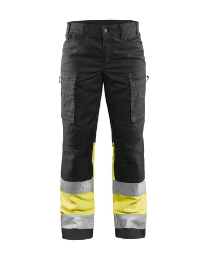 Blaklader 7161 Dames High Vis Werkbroek Met Stretch