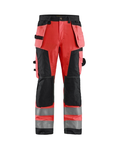Blaklader 1568 High Vis Werkbroek Met Gereedschapzakken