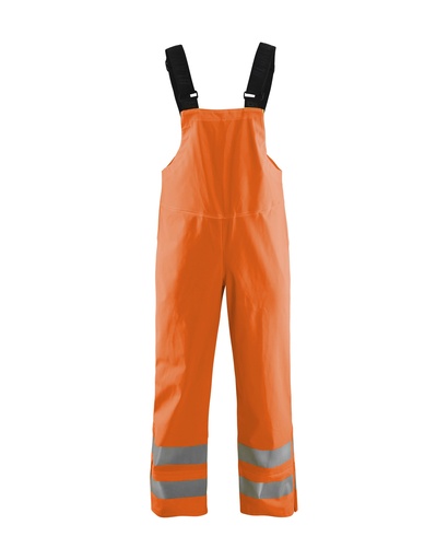 Blaklader 1386 High Vis Bretelregenbroek Level 3