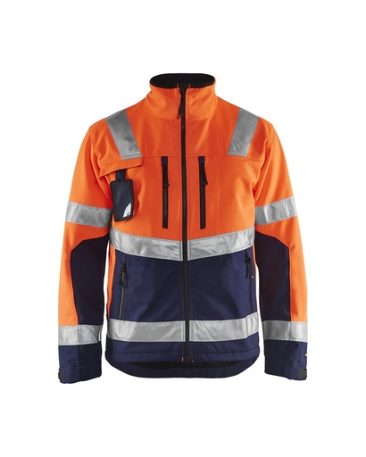 Blaklader 4900 Softshell Jack High Vis
