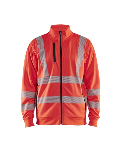 Blaklader 3563 High Vis Sweatshirt Met Rits
