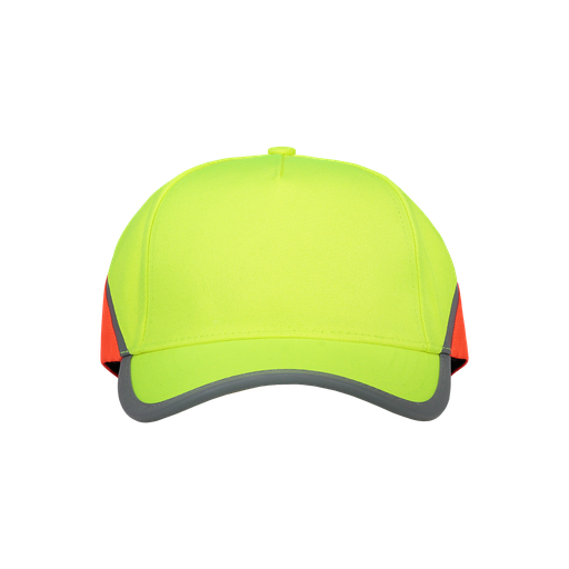 [TRI-653001OrangeYellowOneSize] Tricorp 653001 Cap Verkeersregelaar