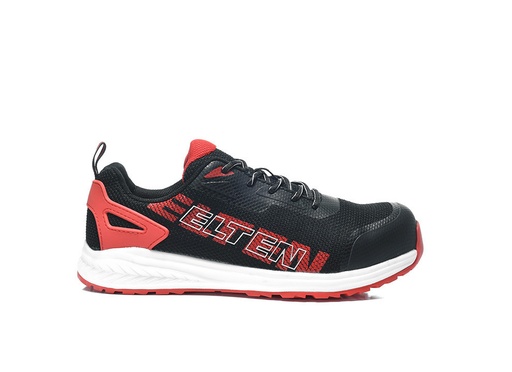 Elten Batis Black-Red Low Esd S1Pl Werkschoenen