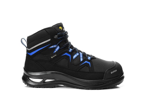 Elten Fry Xxg Pro Gtx Black-Blue Mid Esd S3 Hi Ci Werkschoenen