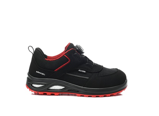 Elten Hannah Xxtl Boa® Black-Red Low Esd S3S Werkschoenen