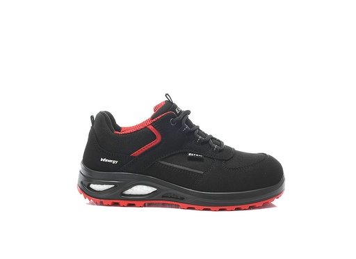 Elten Hannah Xxtl Black-Red Low Esd S3S Werkschoenen