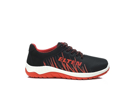 Elten Lana Black-Red Low Esd O1 Werkschoenen