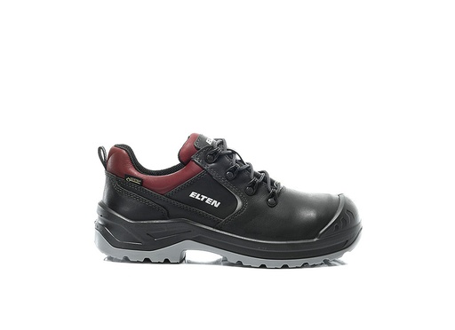 Elten Lena Gtx Black-Red Low Esd S3 Ci Werkschoenen
