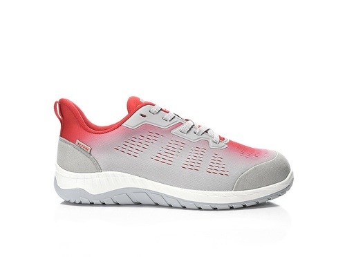 Elten Luan Grey-Red Low Esd S1Ps Werkschoenen