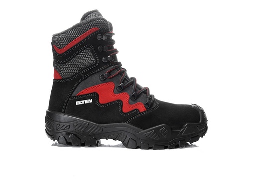 Elten Mick Black-Red High Esd S3S Ci Werkschoenen