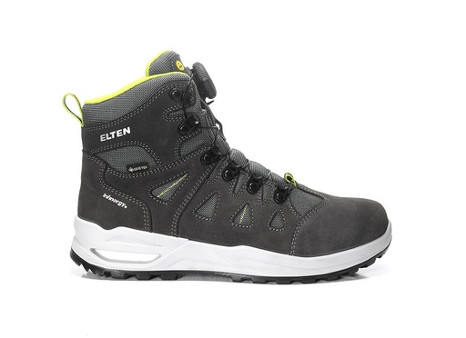 Elten Riley Xxf Boa® Gtx Grey-Lime Mid Esd O2 Wr Ci Werkschoenen