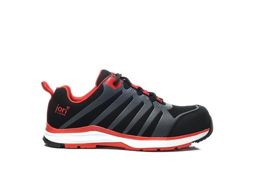 Jori Rapid Black-Red Low Esd S3 Werkschoenen