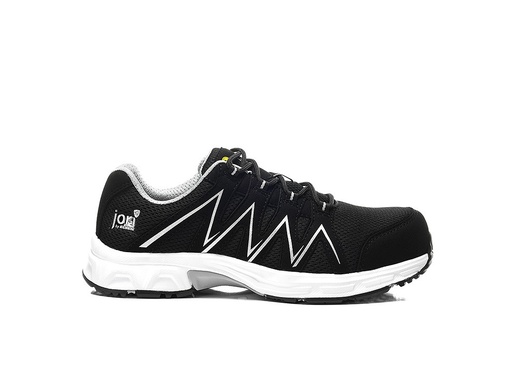 Jori Speedy Black-Silver Low Esd S1Ps Werkschoenen
